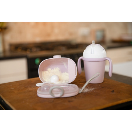 Boite poudre de lait nomade BO JUNGLE Rose