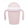 Tasse d'apprentissage biodégradable BO JUNGLE Rose