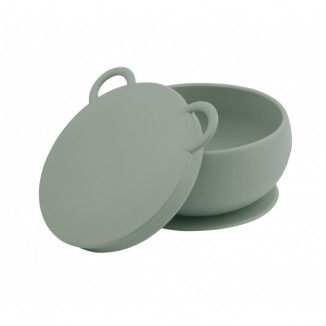 Bol antidérapant & couvercle MINIKOIOI Tilleul