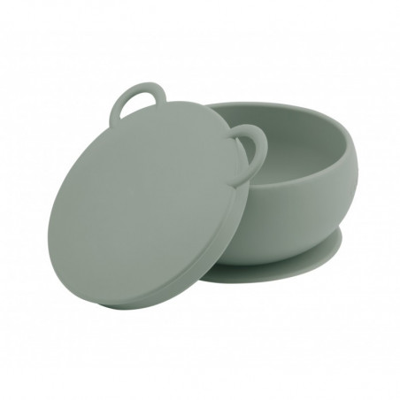Bol antidérapant & couvercle MINIKOIOI Tilleul
