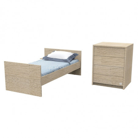 Lit combiné évolutif 60x120 SAUTHON Antonin