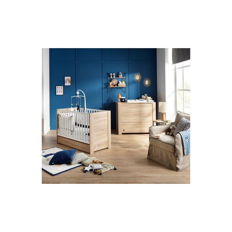 Chambre duo avec lit 60x120 SAUTHON Antonin Bois