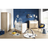 Chambre trio avec lit 60x120 SAUTHON Antonin Bois/blanc