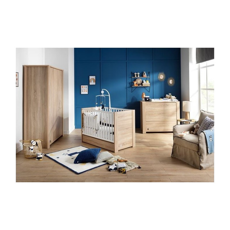 Chambre trio avec lit 60x120 SAUTHON Antonin Bois