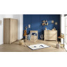 Chambre trio avec lit 70x140 SAUTHON Antonin Bois