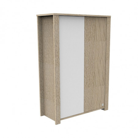 Chambre duo avec lit 70x140 SAUTHON Antonin Bois/blanc