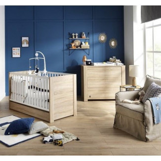 Chambre duo avec lit 70x140 SAUTHON Antonin Bois