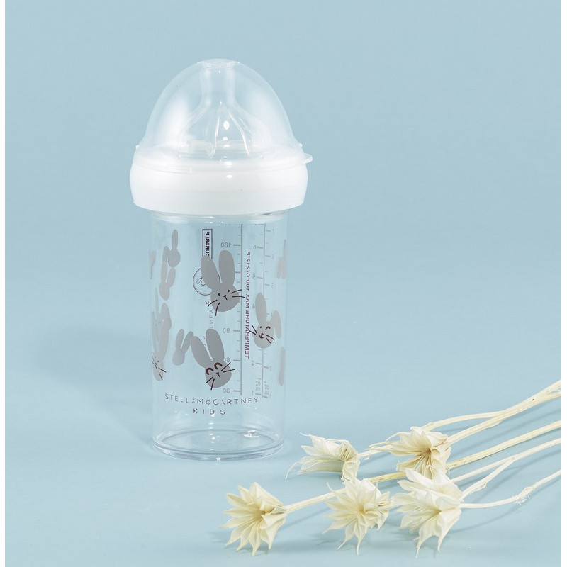 Biberon 210ml 6mois+ LE BIBERON FRANCAIS Lapin gris By Stella Mc Cartney