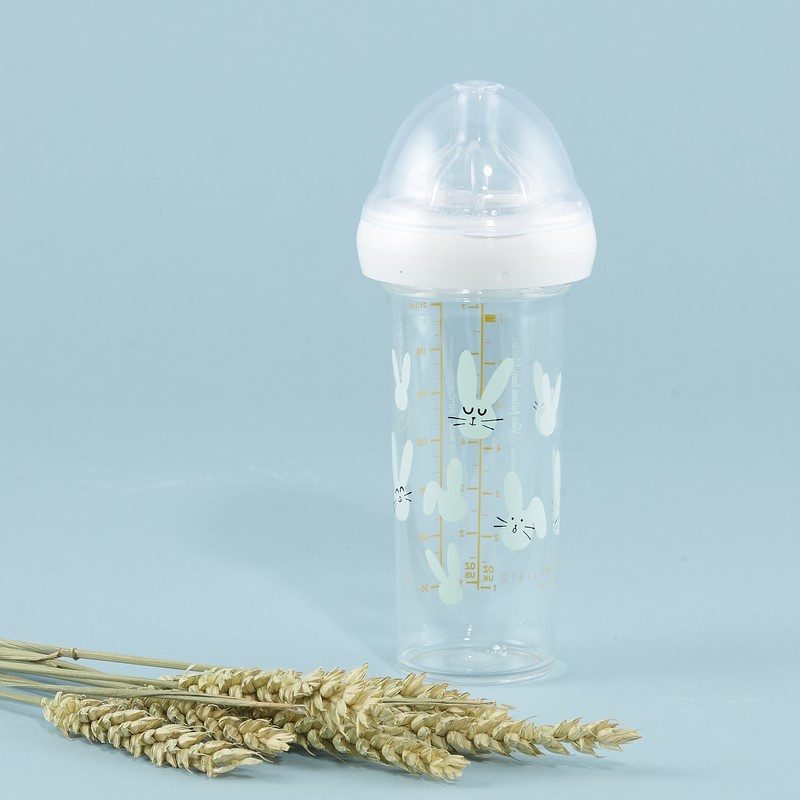 Biberon 210ml 0/6mois LE BIBERON FRANCAIS Lapin vert By Stella Mc Cartney