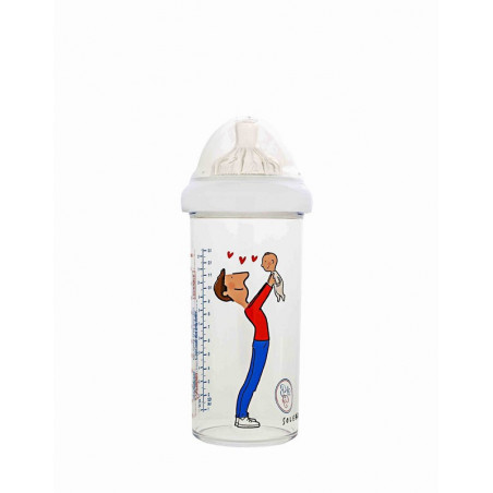 Biberon 360 ml LE BIBERON FRANCAIS Papa-bébé par Soledad