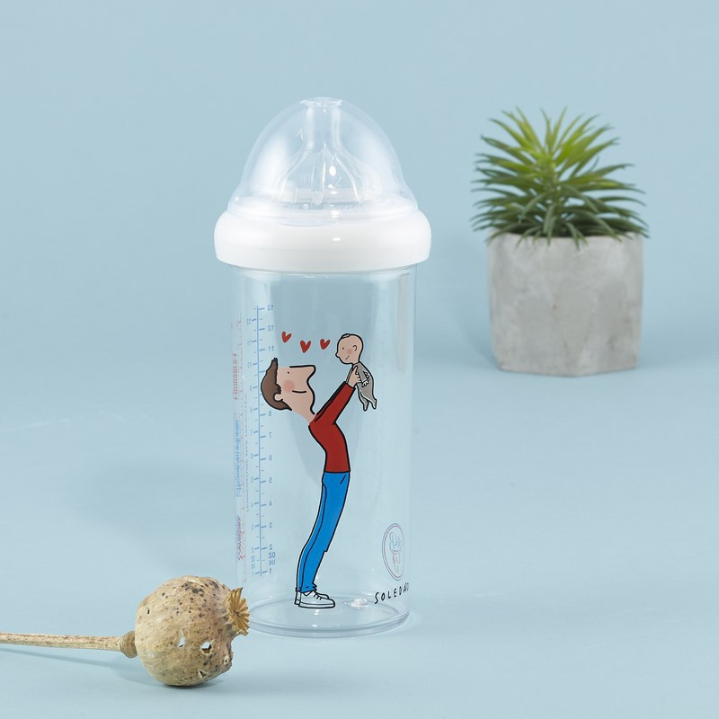 Biberon 360 ml LE BIBERON FRANCAIS Papa-bébé par Soledad