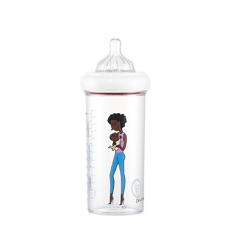 Biberon 360 ml LE BIBERON FRANCAIS Maman Afro par Soledad
