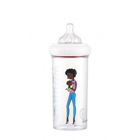 Biberon 360 ml LE BIBERON FRANCAIS Maman Afro par Soledad