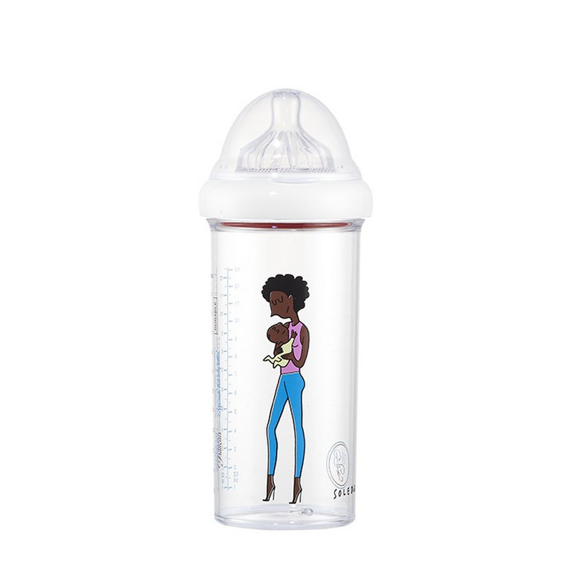 Biberon 360 ml LE BIBERON FRANCAIS Maman Afro par Soledad