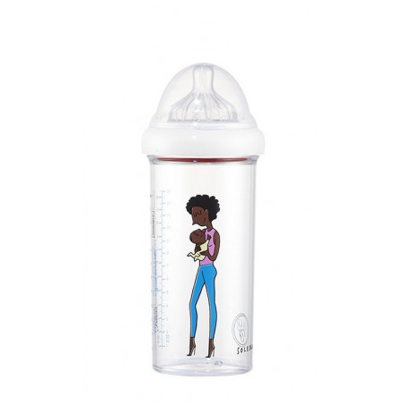 Biberon 360 ml LE BIBERON FRANCAIS Maman Afro par Soledad