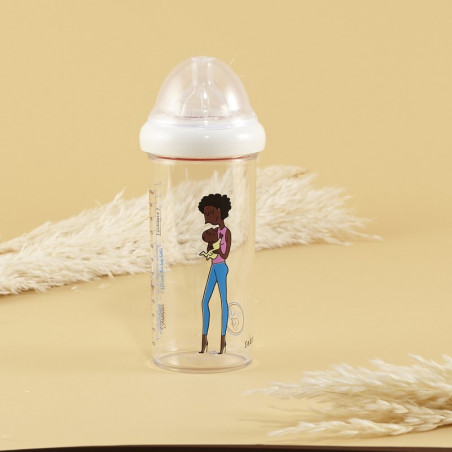 Biberon 360 ml LE BIBERON FRANCAIS Maman Afro par Soledad