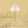 Biberon en verre 240ml LE BIBERON FRANCAIS Gypsophile vert