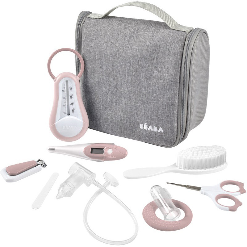 Trousse de toilette nomade BEABA Old pink