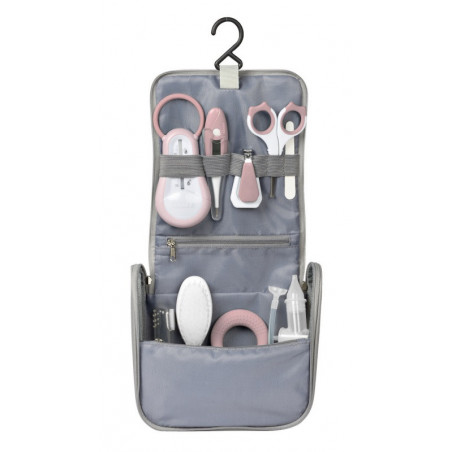 Trousse de toilette nomade BEABA Old pink