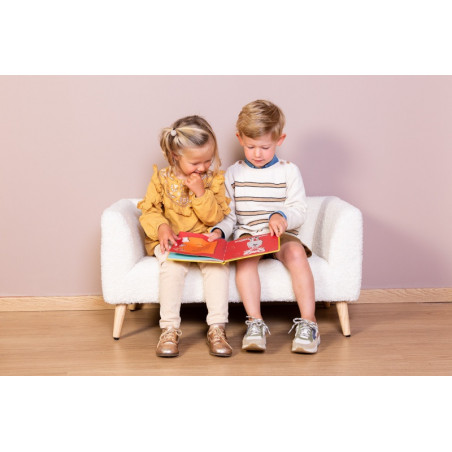 Banc pour enfant CHILDHOME Teddy écru
