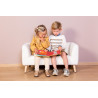 Banc pour enfant CHILDHOME Teddy écru