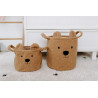 Lot de 3 paniers Teddy CHILDHOME Beige