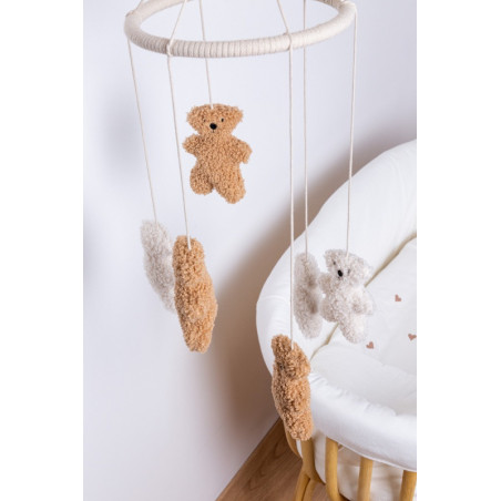Mobile Teddy CHILDHOME Beige/écru