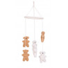 Mobile Teddy CHILDHOME Beige/écru