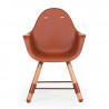 Chaise-haute Evolu 2 CHILDHOME Naturel/Terracotta