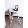Chaise-haute Evolu 2 CHILDHOME Naturel/Menthe