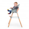 Chaise-haute Evolu 2 CHILDHOME Naturel/Menthe