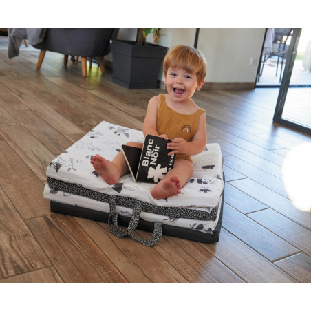 Tapis de motricité CANDIDE Black & White Expérience