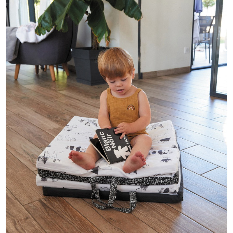 Tapis de motricité CANDIDE Black & White Expérience