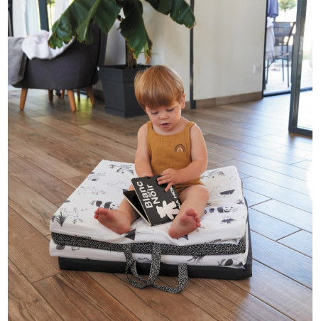 Tapis de motricité CANDIDE Black & White Expérience