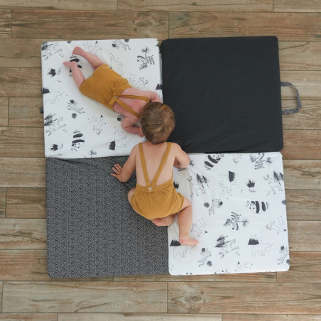 Tapis de motricité CANDIDE Black & White Expérience