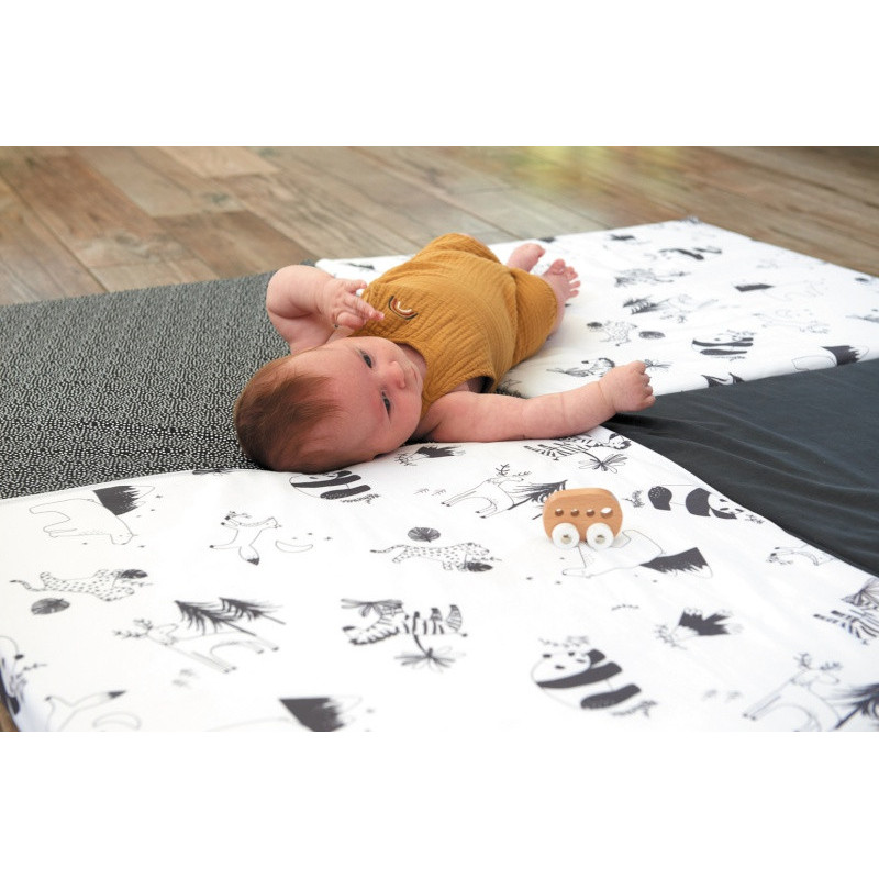 Tapis de motricité CANDIDE Black & White Expérience