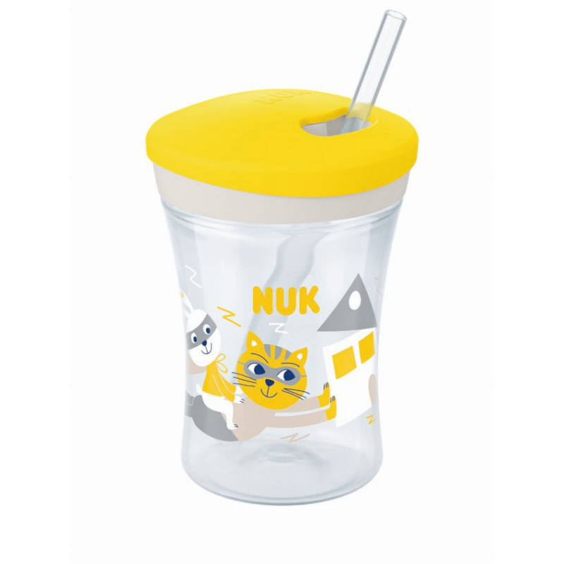 Tasse Action Cup 12 m+ NUK Blanc