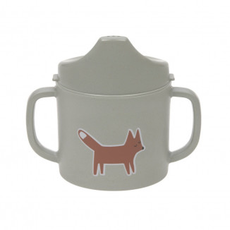 Tasse d'apprentissage Little forest LASSIG Renard olive