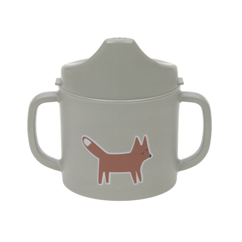 Tasse d'apprentissage Little forest LASSIG Renard olive