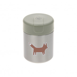 Thermos repas 315ml Little forest LASSIG Renard olive