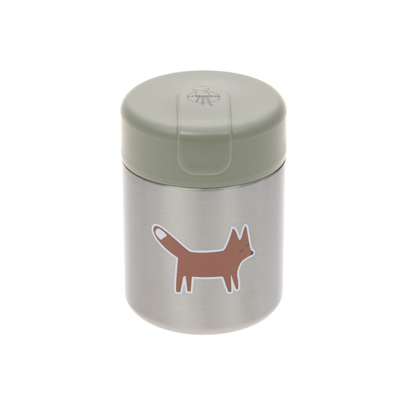 Thermos repas 315ml Little forest LASSIG Renard olive