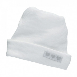 Bonnet naissance TROIS KILOS SEPT Blanc