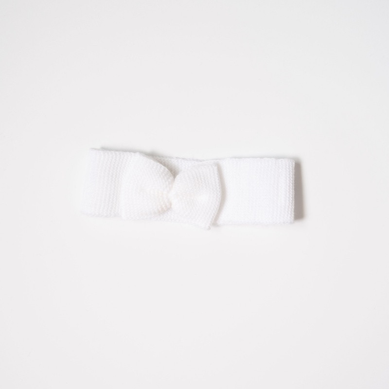 Bandeau avec nœud 0/1m MLT Blanc