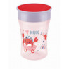 Tasse Magic Cup 360 silicone 8 m+ NUK Rose