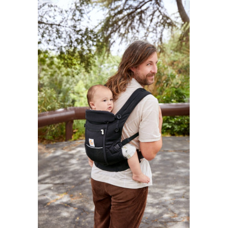 Porte bébé Adapt SoftFlex™ Mesh ERGOBABY Noir onyx