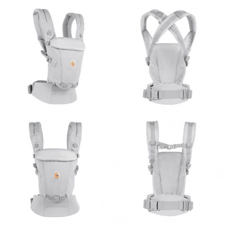 Porte bébé Adapt Coton SoftTouch™ ERGOBABY Gris perle