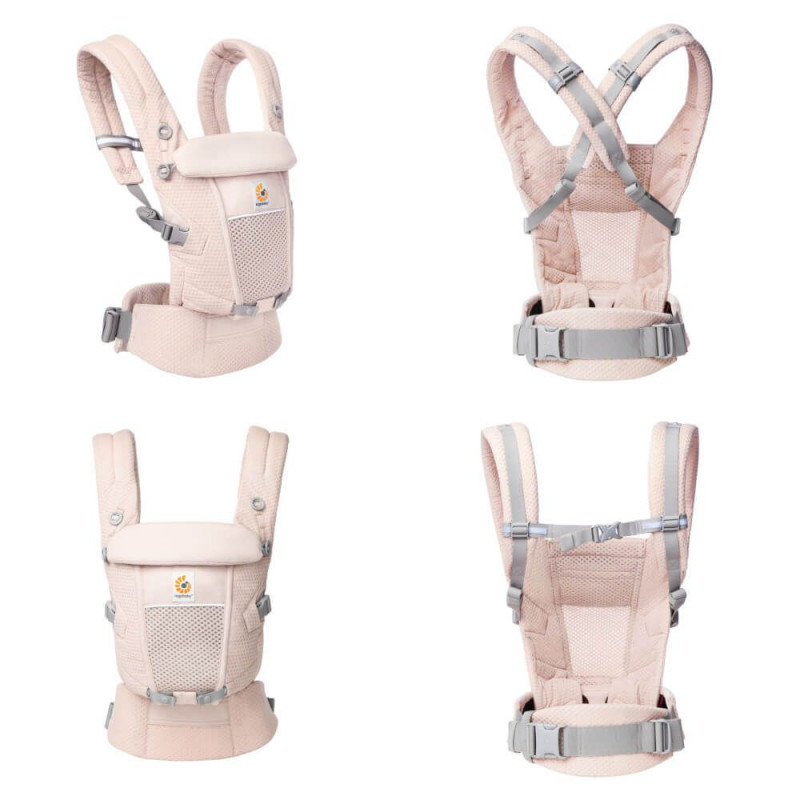 Porte bébé Adapt SoftFlex™ Mesh ERGOBABY Rose quartz