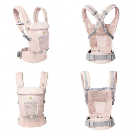 Porte bébé Adapt SoftFlex™ Mesh ERGOBABY Rose quartz