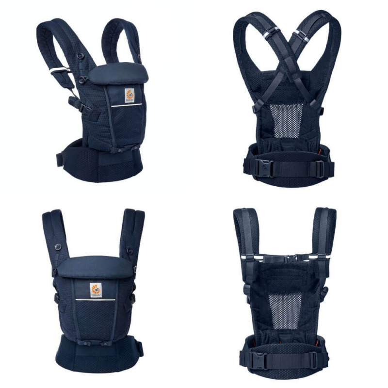 Porte bébé Adapt SoftFlex™ Mesh ERGOBABY Bleu nuit