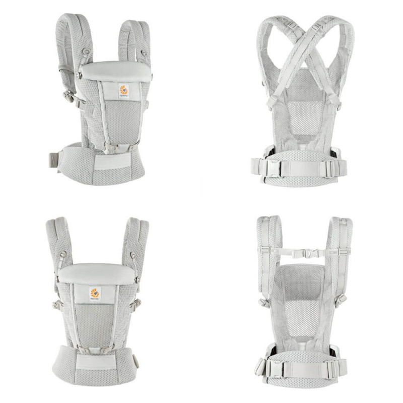 Porte bébé Adapt SoftFlex™ Mesh ERGOBABY Gris perle